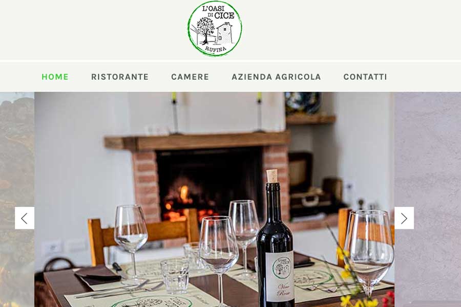 creazione sito web agriturismo